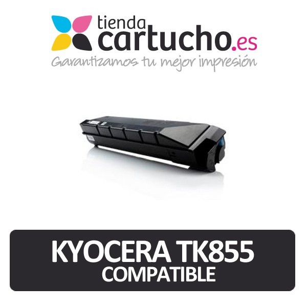 CARTUCHO DE TONER KYOCERA TK-855 NEGRO COMPATIBLE