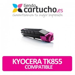 CARTUCHO DE TONER KYOCERA TK-855 MAGENTA COMPATIBLE