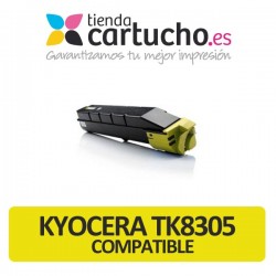 CARTUCHO DE TONER KYOCERA TK-8305 AMARILLO COMPATIBLE