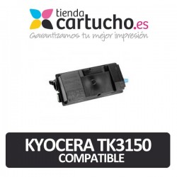 CARTUCHO DE TONER KYOCERA TK-3150 NEGRO COMPATIBLE