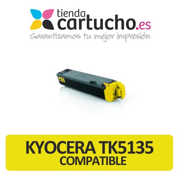 CARTUCHO DE TONER KYOCERA TK-5135 AMARILLO COMPATIBLE