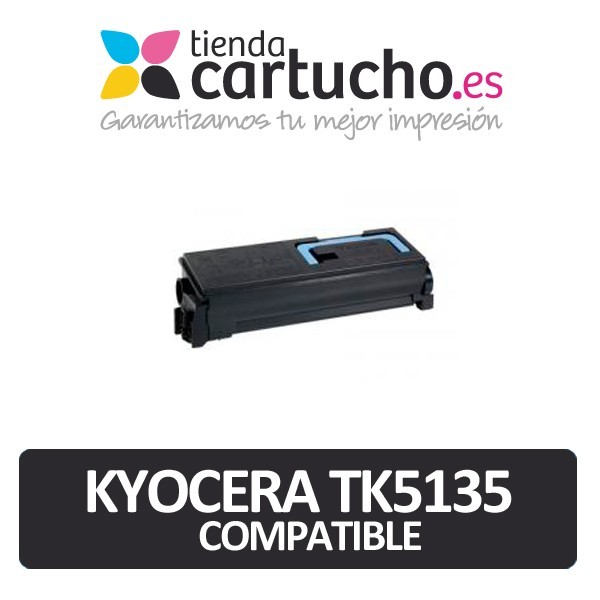 CARTUCHO DE TONER KYOCERA TK-5135 NEGRO COMPATIBLE