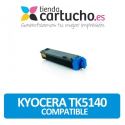 CARTUCHO DE TONER KYOCERA TK-5140 CYAN COMPATIBLE