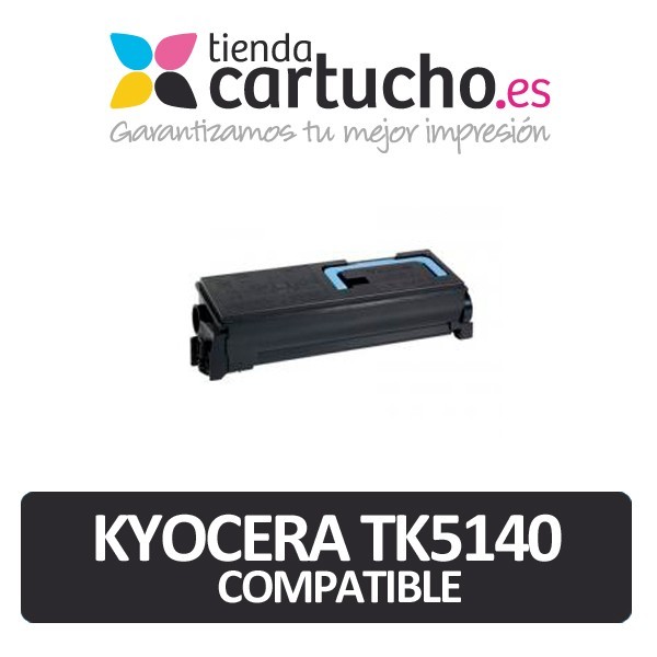 CARTUCHO DE TONER KYOCERA TK-5140 NEGRO COMPATIBLE