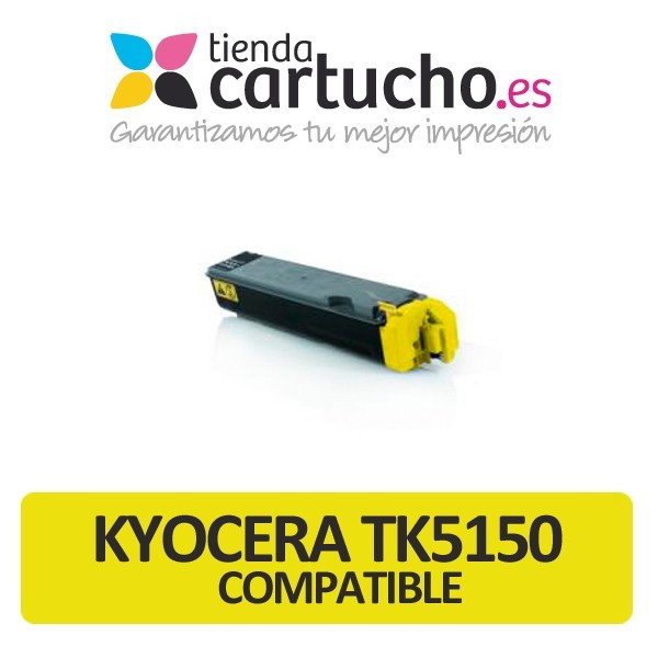 CARTUCHO DE TONER KYOCERA TK-5150 AMARILLO COMPATIBLE