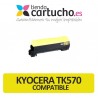CARTUCHO DE TONER KYOCERA TK-570 AMARILLO COMPATIBLE