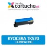 CARTUCHO DE TONER KYOCERA TK-570 CYAN COMPATIBLE