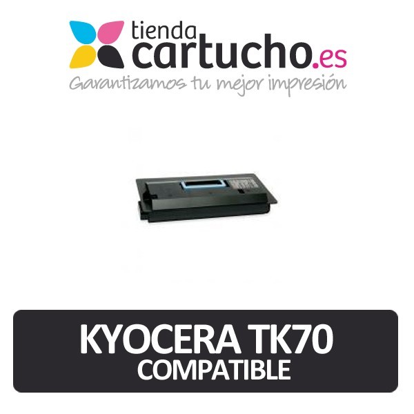 CARTUCHO DE TONER KYOCERA TK-70 NEGRO COMPATIBLE