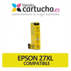 Epson 27XL amarillo, cartucho de tinta compatible (Epson T2714)