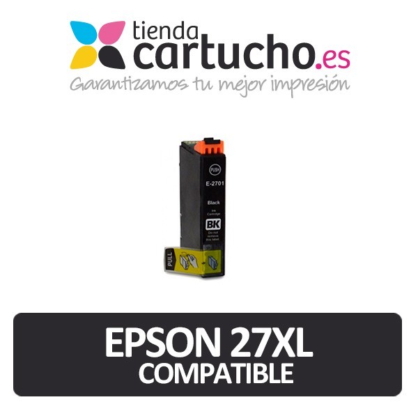 Epson 27XL negro, cartucho de tinta compatible (Epson T2711)
