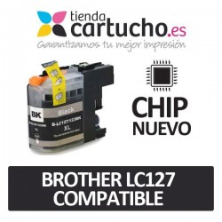 Cartucho Negro Brother LC-127 compatible
