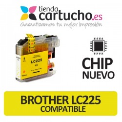 Cartucho Brother LC225 Amarillo compatible