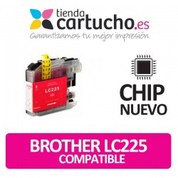 Cartucho Brother LC225 Magenta compatible