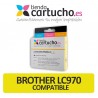 Brother LC970 LC1000 AMARILLO compatible