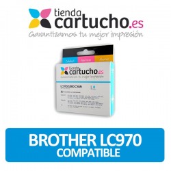 Brother LC970 LC1000 CYAN compatible