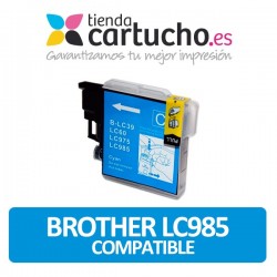 Brother LC39 LC985 CYAN compatible