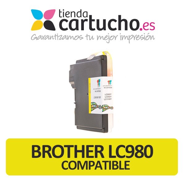 Brother LC980 AMARILLO Cartucho de tinta compatible