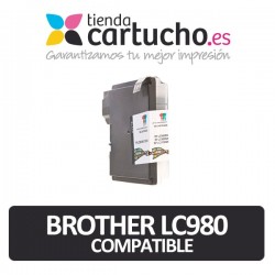 Cartucho de Tinta LC980 LC1100 Negro Compatible