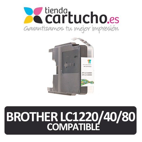 Cartucho Negro Brother LC1280 / LC1240 / LC1220 compatible
