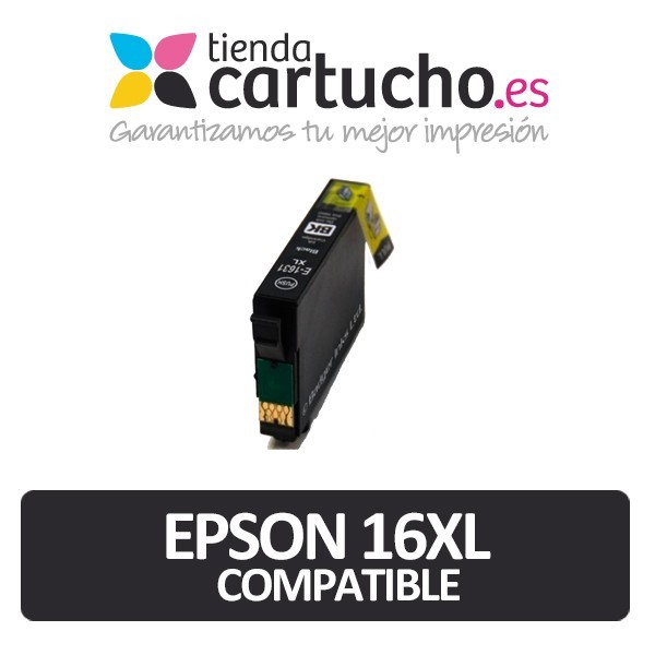 EPSON 16XL NEGRO Compatible ref. T1631
