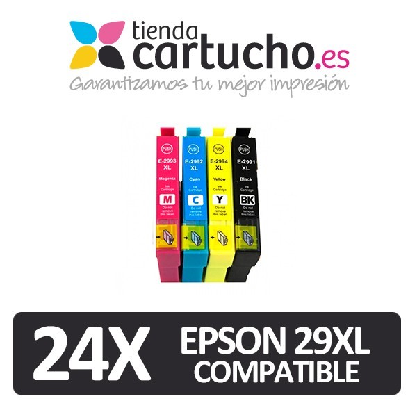 Pack 24 Epson 29XL Compatibles (Elija colores)