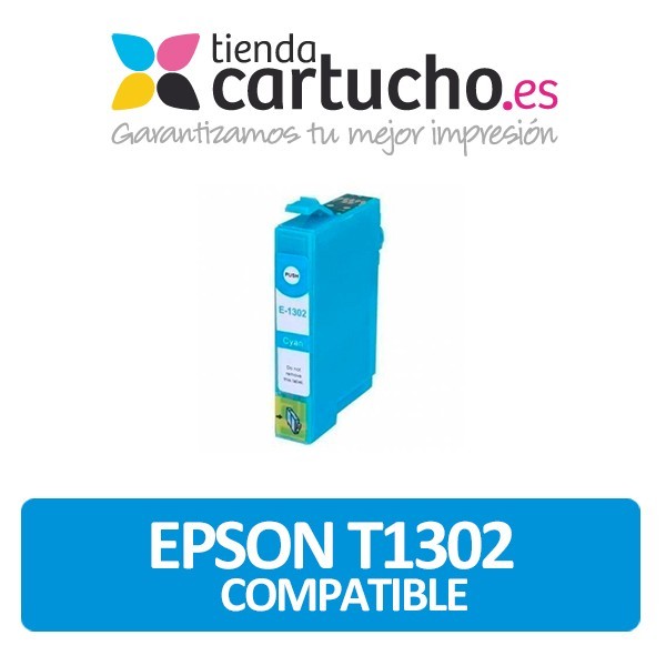 CARTUCHO COMPATIBLE EPSON T1302 CYAN