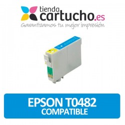 CARTUCHO COMPATIBLE EPSON T0482 CYAN