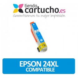 CARTUCHO COMPATIBLE EPSON T2432 (24XL) CYAN