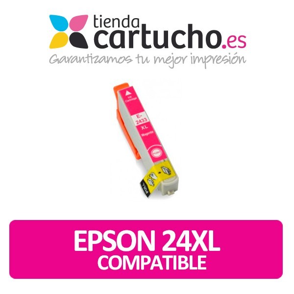 CARTUCHO COMPATIBLE EPSON T2433 (24XL) MAGENTA