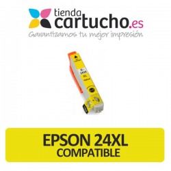 CARTUCHO COMPATIBLE EPSON T2434 (24XL) AMARILLO