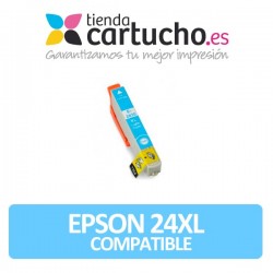 CARTUCHO COMPATIBLE EPSON T2435 (24XL) LIGHT CYAN