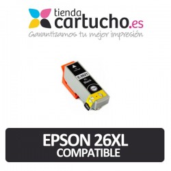 Cartucho de tinta Epson 26XL - T2621 negro compatible