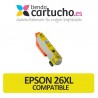 Cartucho de tinta Epson 26XL - T2634 amarillo compatible