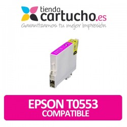 CARTUCHO COMPATIBLE EPSON T0553 MAGENTA