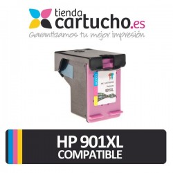 CARTUCHO DE TINTA HP 901XL COLOR (18ml.) REMANUFACTURADO PREMIUM (SUSTITUYE CARTUCHO ORIGINAL REF. CC656AE)