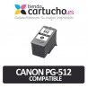 CARTUCHO COMPATIBLE CANON PG-512 NEGRO ALTA CAPACIDAD