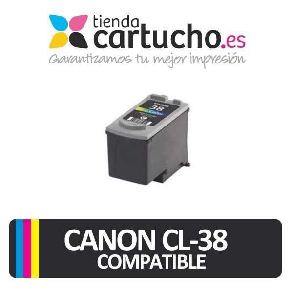 CARTUCHO COMPATIBLE CANON CL-38 TRICOLOR