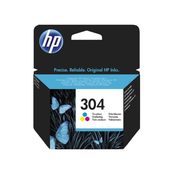 HP 304 Tricolor Tinta Original 