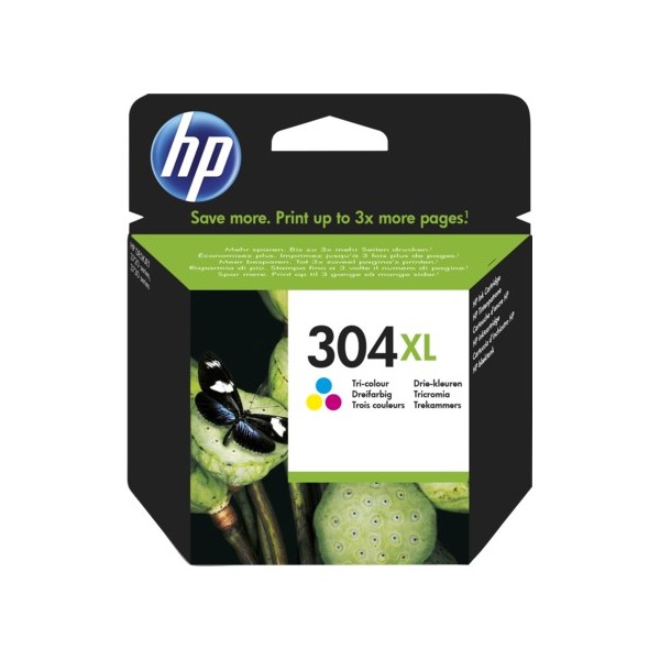 HP 304XL Tricolor Tinta Original 