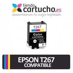 Cartucho de tinta compatible Epson T266 Negro