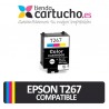 Cartucho de tinta compatible Epson T266 Negro