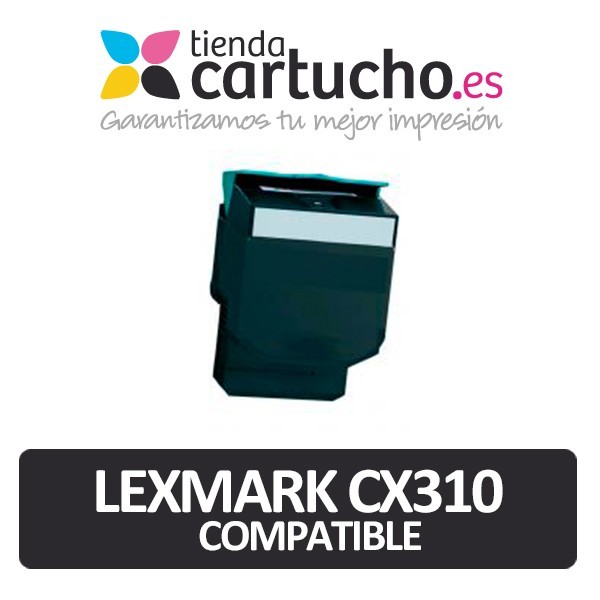 Toner Lexmark CX310 / CX410 / CX510 Negro Toner Lexmark CX310 / CX410 / CX510 Negro