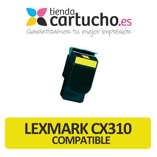 Toner Lexmark CX310 / CX410 / CX510 Cyan