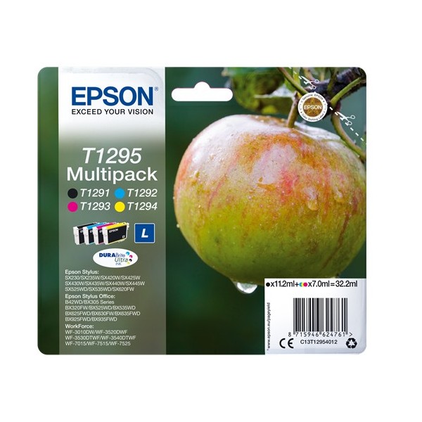 MULTIPACK ORIGINAL EPSON T1295 C13T12954012