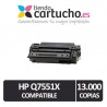 Toner compatible HP Q7551X / 51X