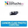 Cartucho Canon CLI42 compatible Cyan