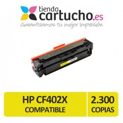 Toner Amarillo HP 201X compatible de alta capacidad - (CF402X)