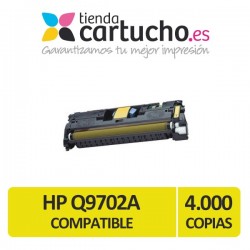 Toner AMARILLO HP C9702A compatible, sustituye al toner original C9702A