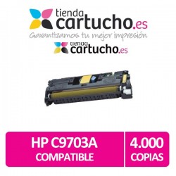 Toner MAGENTA HP C9703A compatible, sustituye al toner original C9703A