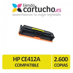 Toner AMARILLO HP CE412A compatible